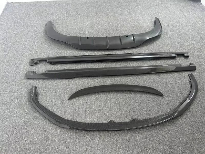 2015-2017 Car Carbon Fiber Front Lip for  Continental GT Upgrade Front Diffuser Lip Body Kit